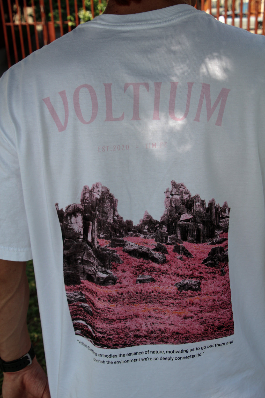 White Red Marcahuasi T-shirt
