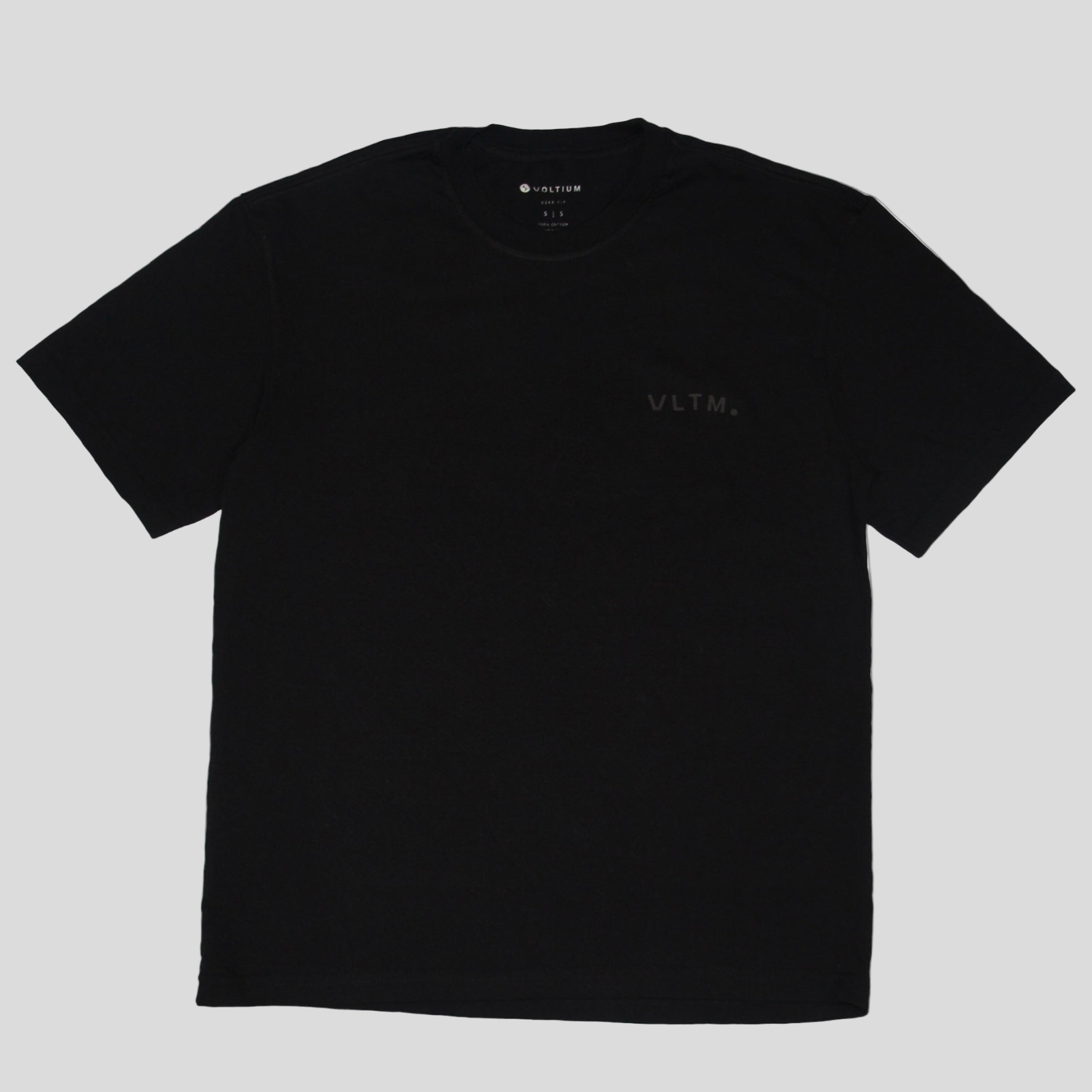 Black Essential V T-shirt