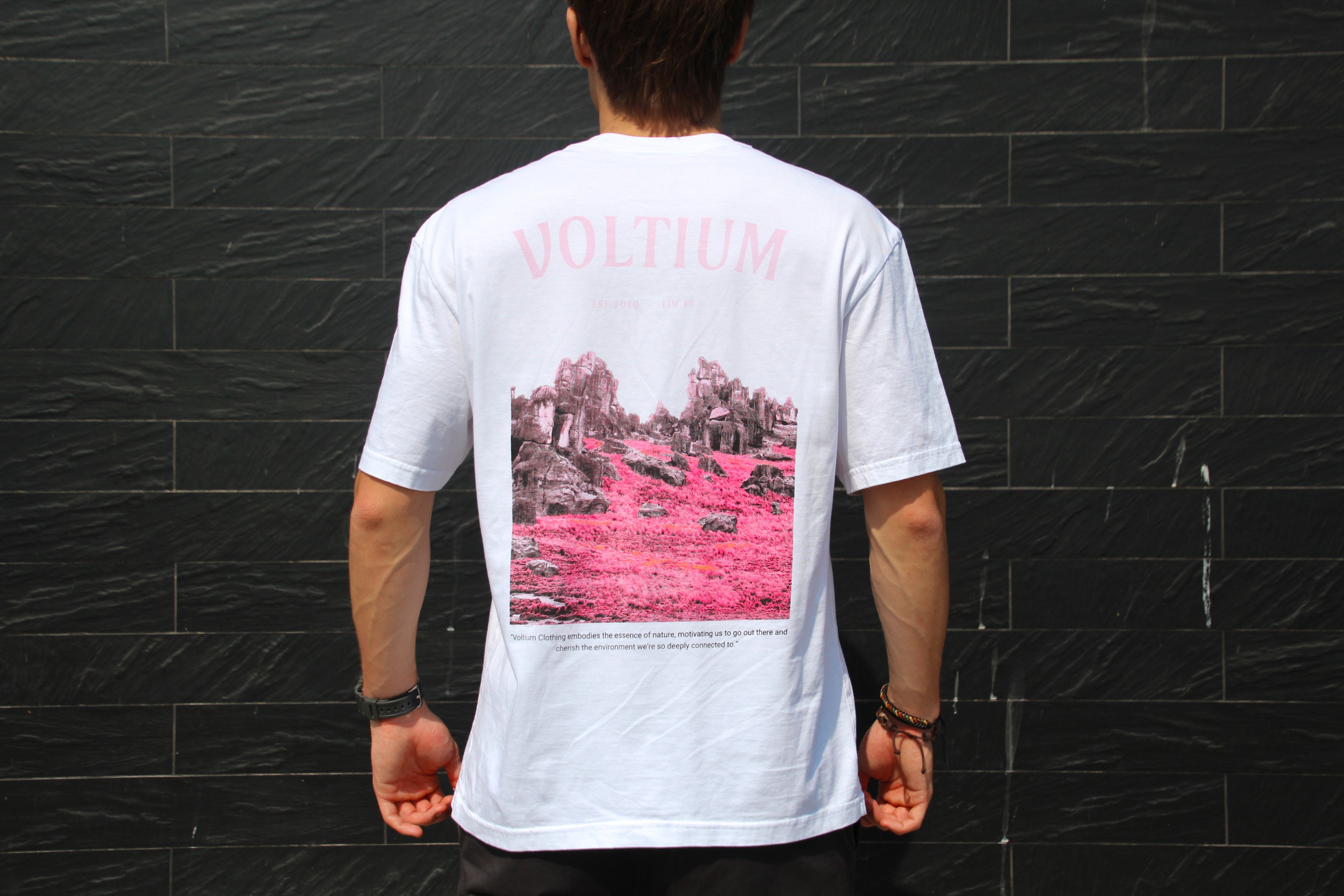 White Red Marcahuasi T-shirt