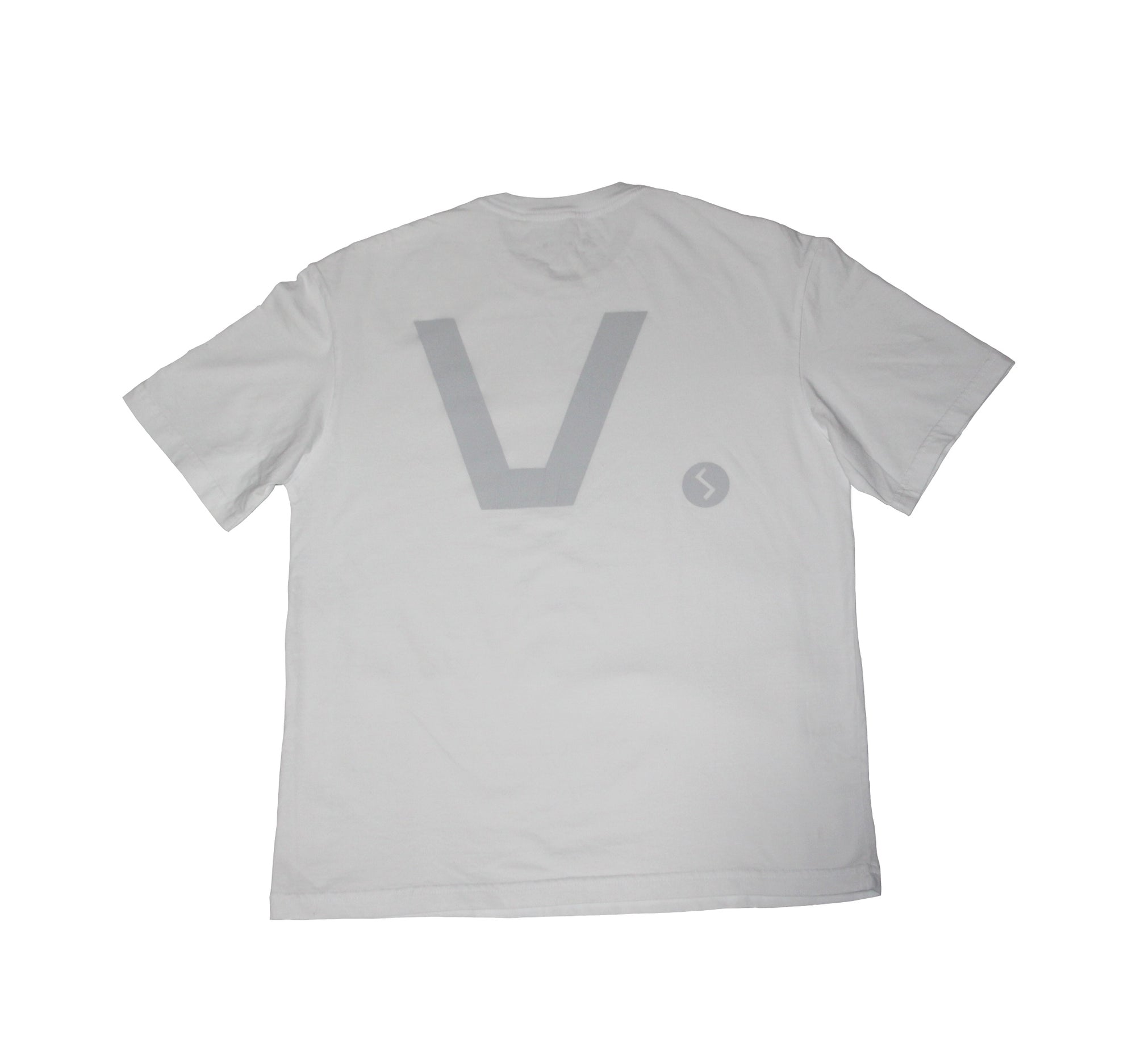White Essential V T-shirt