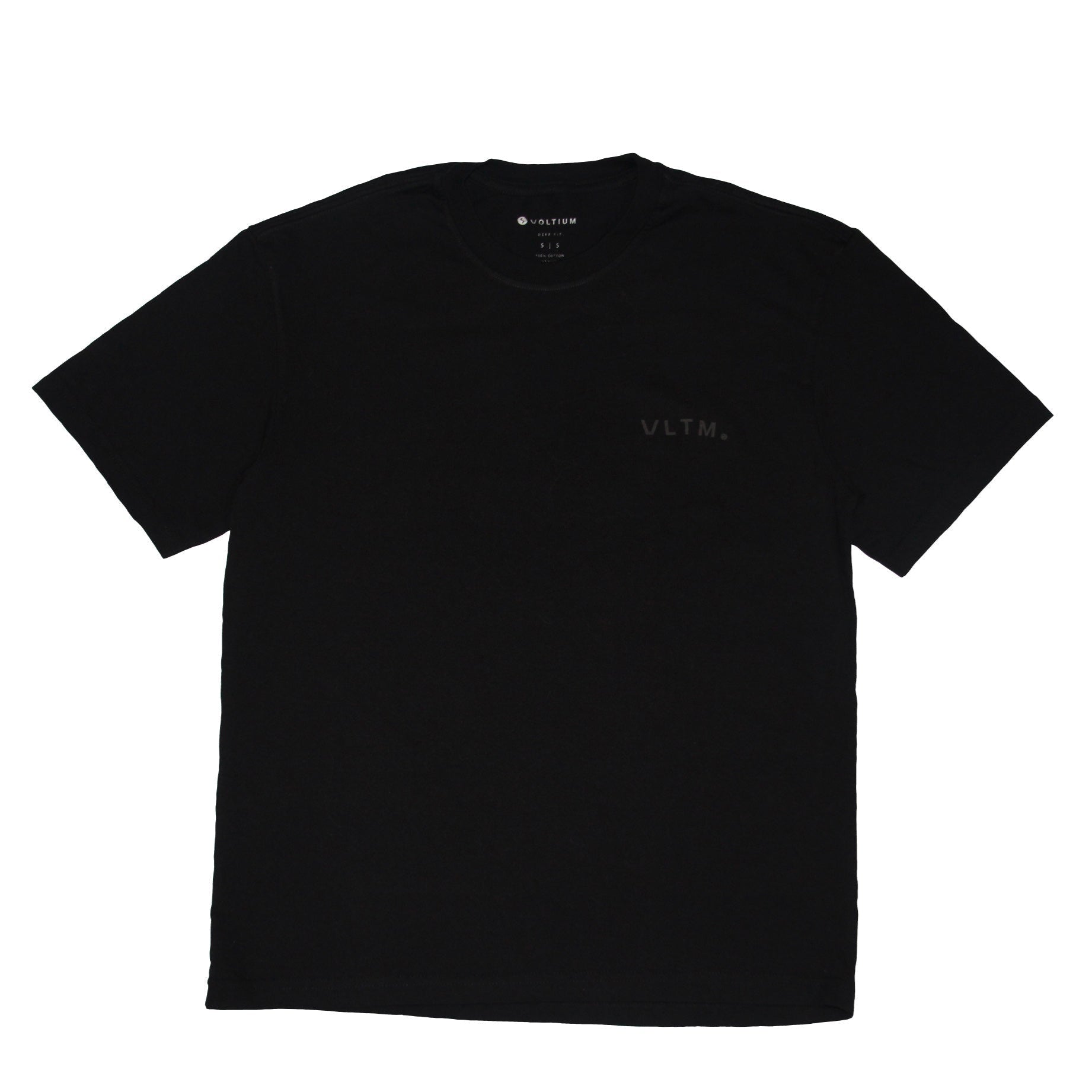 Black Essential V T-shirt